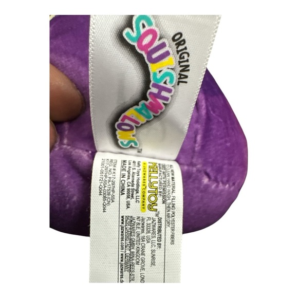 Squishmallows Orange and Purple Stuffed Animals Plush Set - Picture 3 of 4